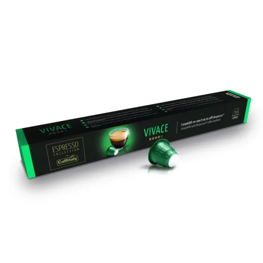 Capsule Cafea - Capsule Caffitaly Vivace compatibile Nespresso, 10 buc