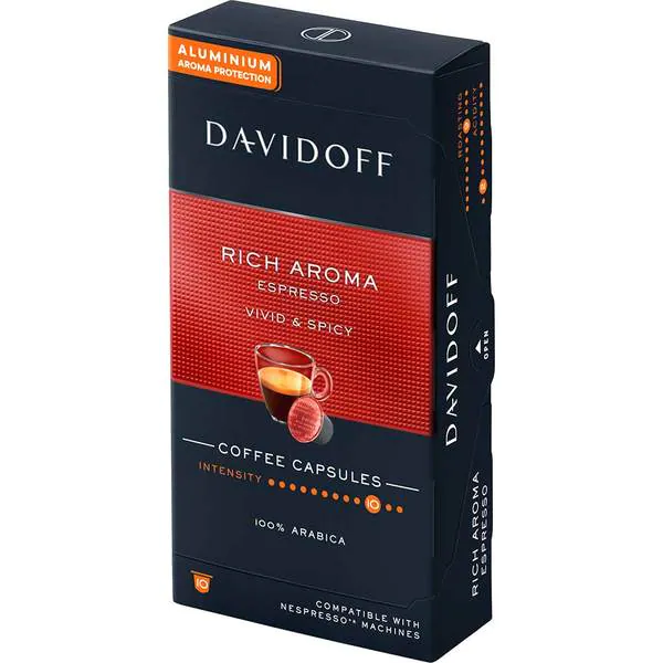 Capsule Davidoff Nespresso Rich Aroma Espresso, 10 buc [1]
