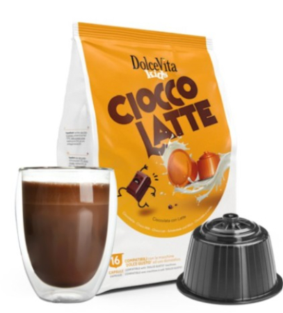 Capsule Dolce Vita Cioccolatte compatibile Dolce Gusto, 16 buc [2]