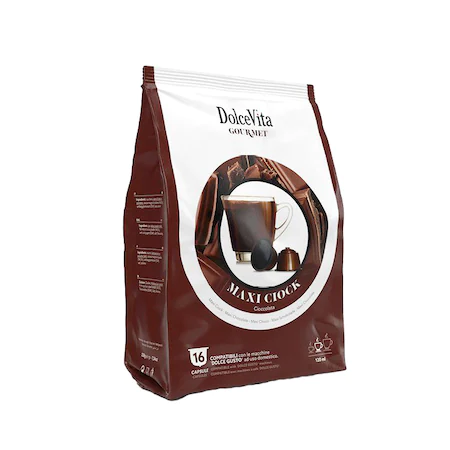 Cafea - Capsule Dolce Vita Maxi Ciock Compatibile Dolce Gusto, 16 Buc