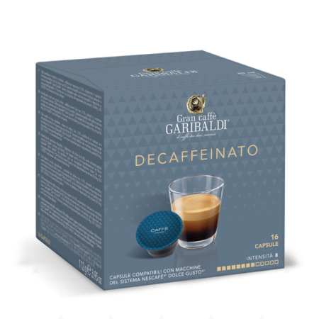 Capsule Cafea - Capsule Garibaldi decofeinizat Dolce Gusto, 16 buc