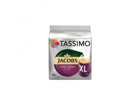 Capsule Cafea - Capsule Jacobs Tassimo Cafe Crema Intenso XL, 16 buc