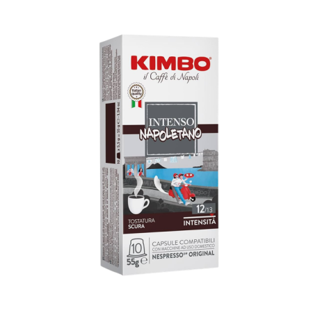 Capsule Cafea - Capsule Kimbo Intenso Napoletano Nespresso, 10 buc