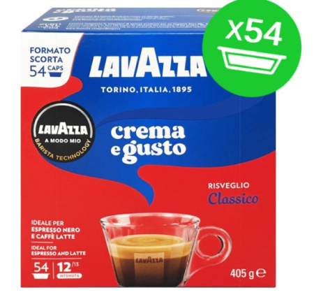 Cafea - Capsule Lavazza A Modo Mio Crema e Gusto, 54 buc