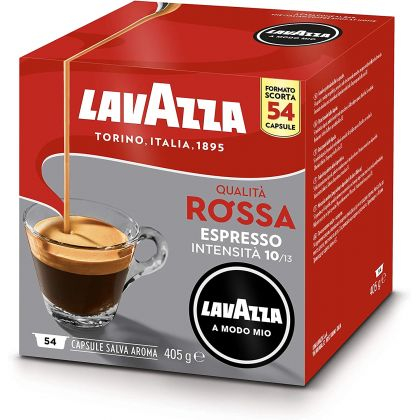 Cafea - Capsule Lavazza A Modo Mio Qualita Rossa, 54 buc