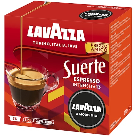 Capsule Cafea - Capsule Lavazza A Modo Mio Suerte, 36 buc
