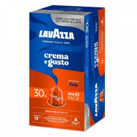 Capsule Cafea - Capsule Lavazza Crema e Gusto Forte Nespresso, 30 buc