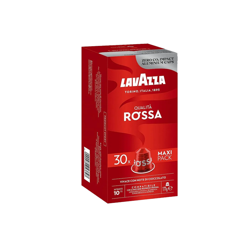 Capsule Cafea - Capsule Lavazza Qualita Rossa, capsule Nespresso, 30 buc
