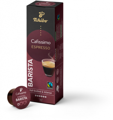 Cafea - Capsule Tchibo Cafissimo Barista Espresso, 10 buc
