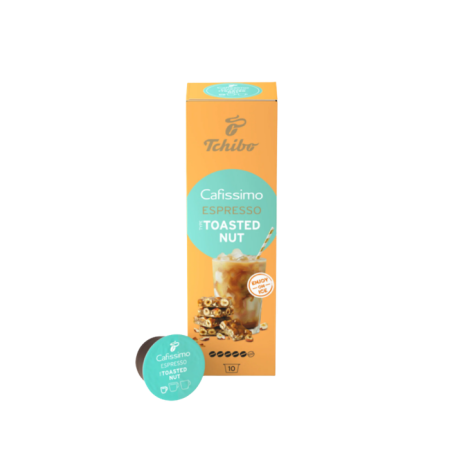 Capsule Cafea - Capsule Tchibo Cafissimo Espresso Toasted Nut, 10 buc