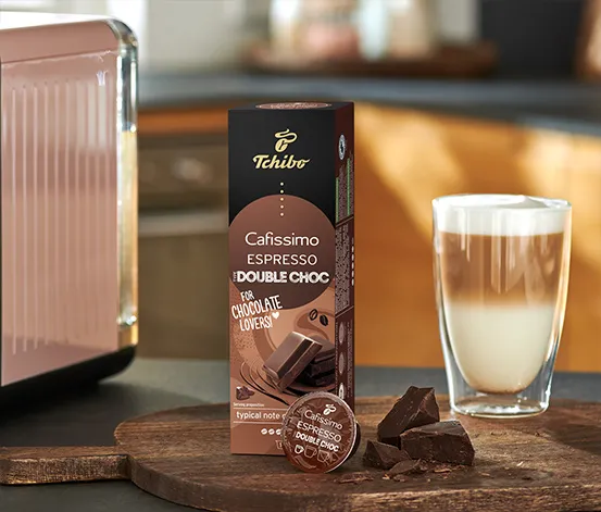 Capsule Tchibo Cafissimo Flavoured Espresso Double Choc, 10 buc [3]