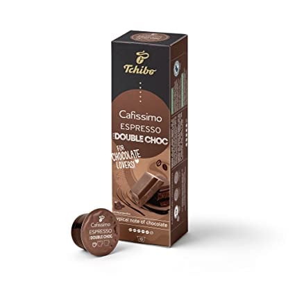 Capsule Cafea - Capsule Tchibo Cafissimo Flavoured Espresso Double Choc, 10 buc