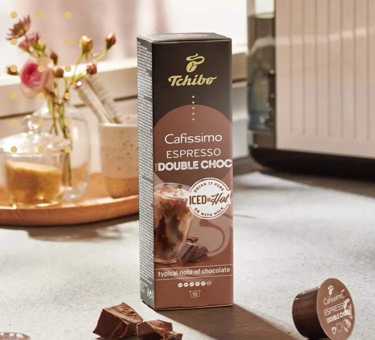 Capsule Tchibo Cafissimo Flavoured Espresso Double Choc, 10 buc [5]