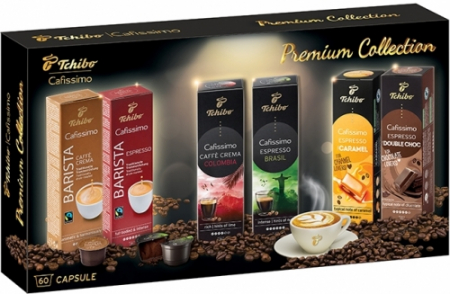 Capsule Cafea - Capsule Tchibo Cafssimo Premium 6 arome, 60 buc