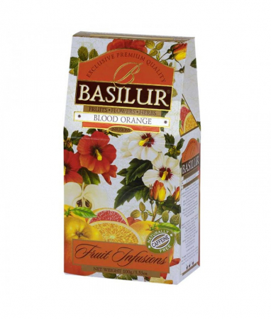 Ceai Basilur Blood Orange - Refill, 100g [1]
