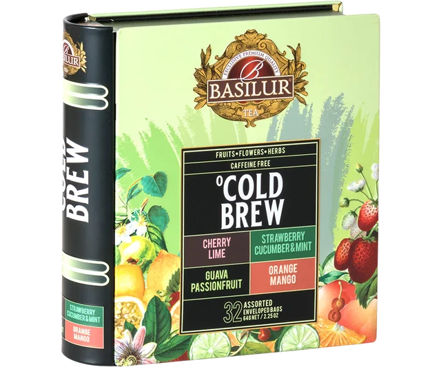 Ceai - Ceai Basilur Cold Brew Asortat, 32 plicuri