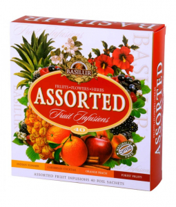Ceai Basilur Fruit Infusions Assorted, 40 plicuri [1]