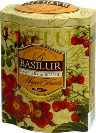 Ceai - Ceai Basilur Raspberry & Rosehip, 100g