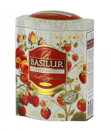 Ceai - Ceai Basilur Strawberry & Raspberry, 100g