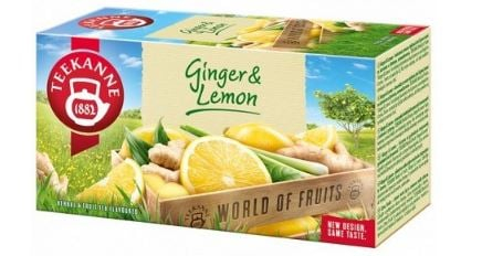 Ceai - Ceai Ginger Lemon Teekanne, 20 pliculete
