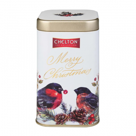 Ceai - Ceai negru Chelton Bullfinches Merry Christmas, cutie metalica, 100 g