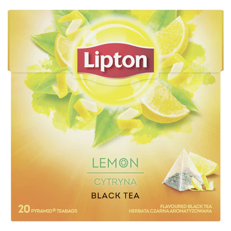 Ceai negru cu lamaie Lipton, 20 plicuri [1]