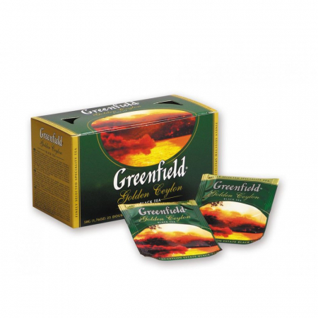 Ceai - Ceai negru Greenfield Golden Ceylon, 25 plicuri
