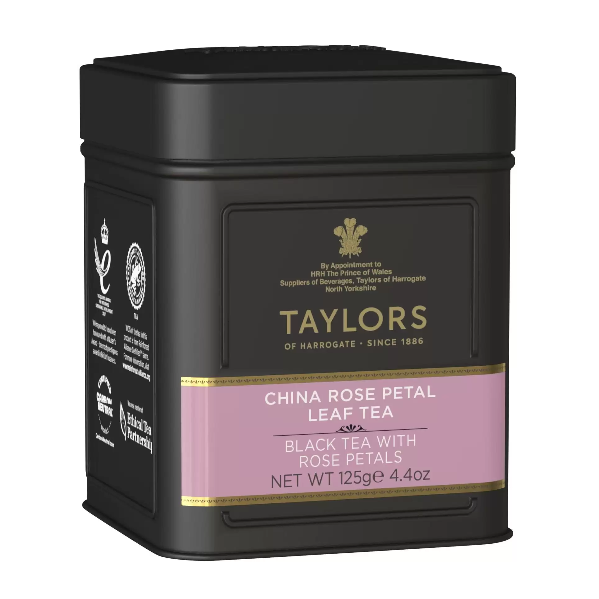 Ceai - Ceai negru Taylors of Harrogate Petale trandafir, 125g