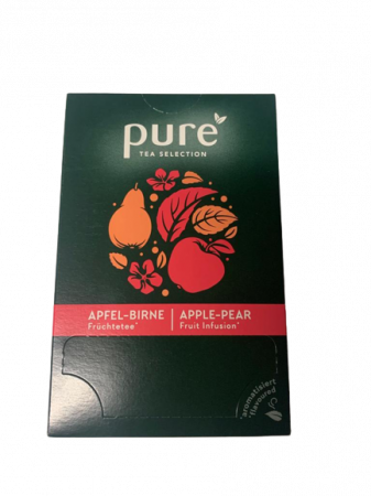 Ceai - Ceai Pure Tea Apple Pear, 25 plicuri