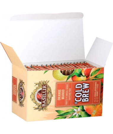 Ceai rece Basilur Brew Orange & Mango, 20 plicuri [2]