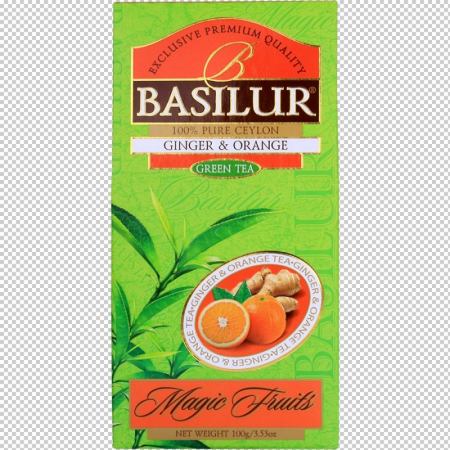 Ceai verde Basilur Refill Ghimbir Si Portocala [1]