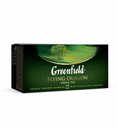 Ceai verde Greenfield Flying Dragon, 25 plicuri [2]