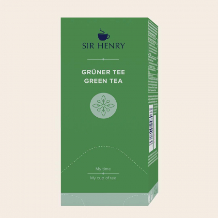 Ceai - Ceai verde cu lamaie Sir Henry, 25 plicuri