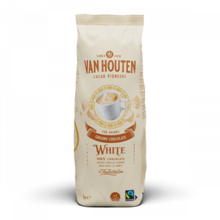 Ciocolata calda - Ciocolata calda alba Van Houten White, 1kg