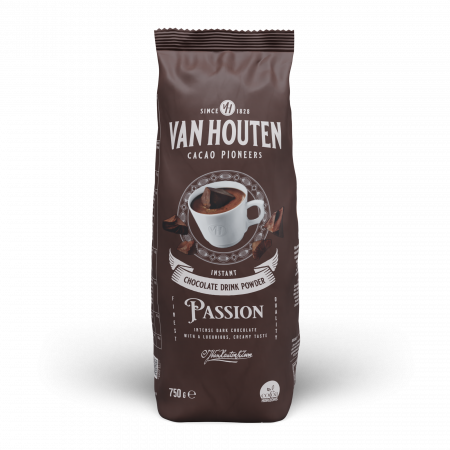 Ciocolata calda - Ciocolata calda Van Houten Passion UTZ, 750g