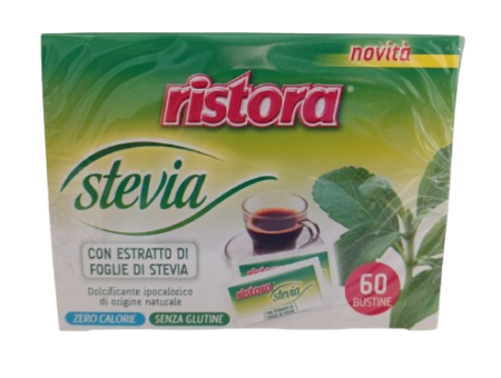 Pliculete Zahar si Miere - Cutie Indulcitor stevia Ristora Light, 60 plicuri