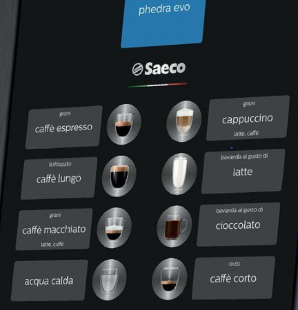 Espressor automat cafea Saeco Phedra EVO Cappuccino 9gr, negru, 1750W [5]