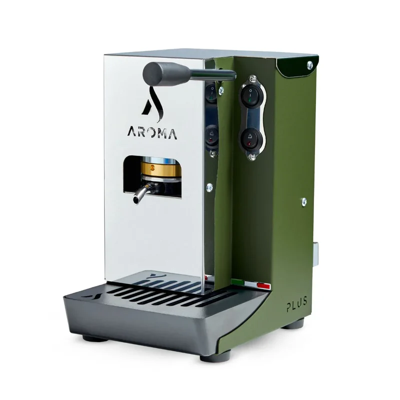 Espressor monodoze Espressor Aroma Plus verde militar [0]