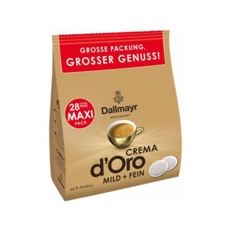Capsule Cafea - Monodoze Dallmayr Crema D`Oro Senseo, 28 buc