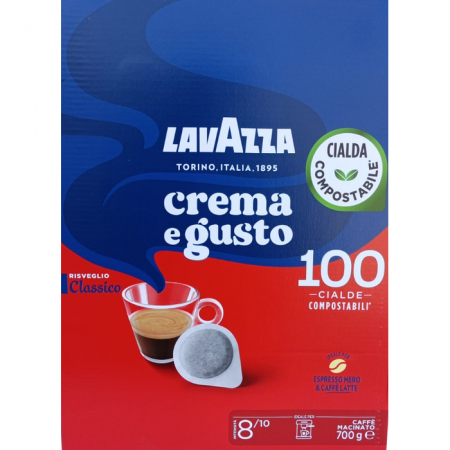 Capsule Cafea - Monodoze Lavazza Crema e Gusto Classico ESE, 100 buc