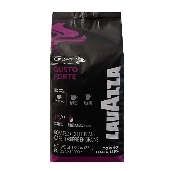 Pachet 6 X  Cafea boabe Lavazza Gusto Forte Vending, 1kg [1]