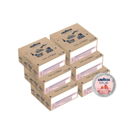 Capsule Cafea - Pachet promo 6 x Capsule Lavazza Blue Tales of Venezia Lungo, 100 buc