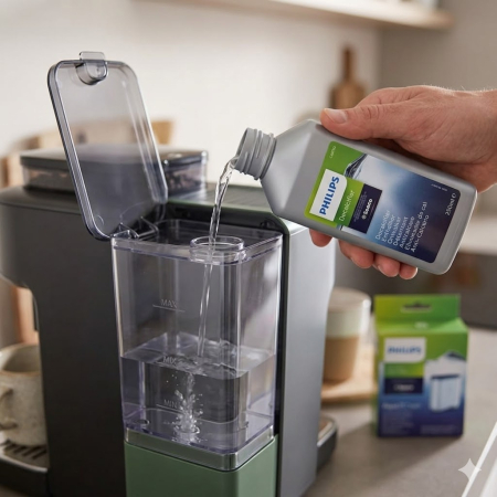 Pachet Promo Intretinere Philips: Filtru de Apa + Decalcifiant 250ml [2]