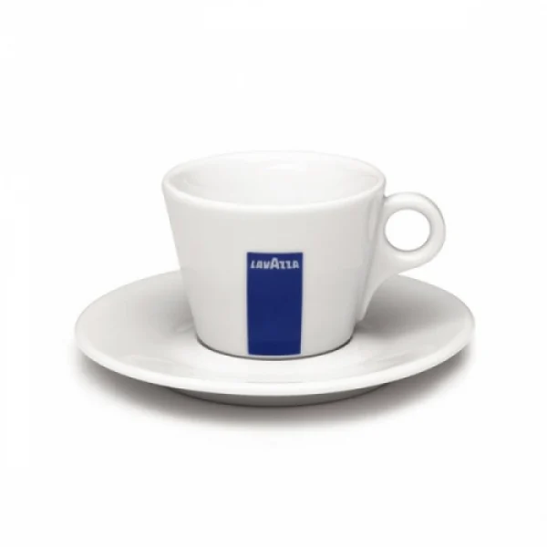 Complementare - Set cesti + farfurii cafea ceramica Lavazza Cappucino, 24 buc