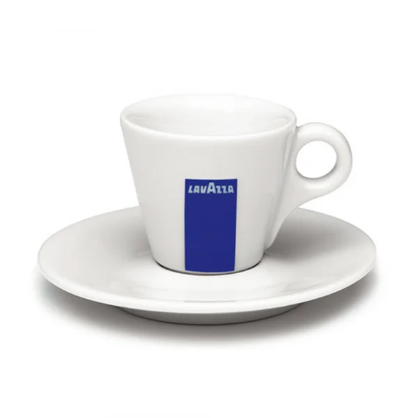 Cesti si farfurii - Set cesti + farfurii de cafea ceramica Lavazza Espresso, 24 buc