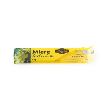 Pliculete Zahar si Miere - Stickuri Miere Tei Edesia, 50 plicuri