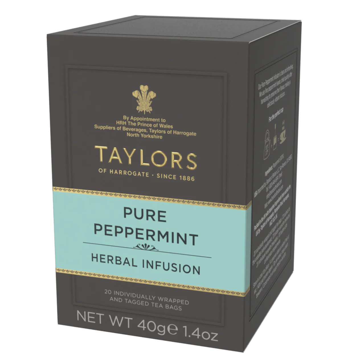 Ceai - Taylors of Harrogate Menta Ceai Infuzie, 20 plicuri