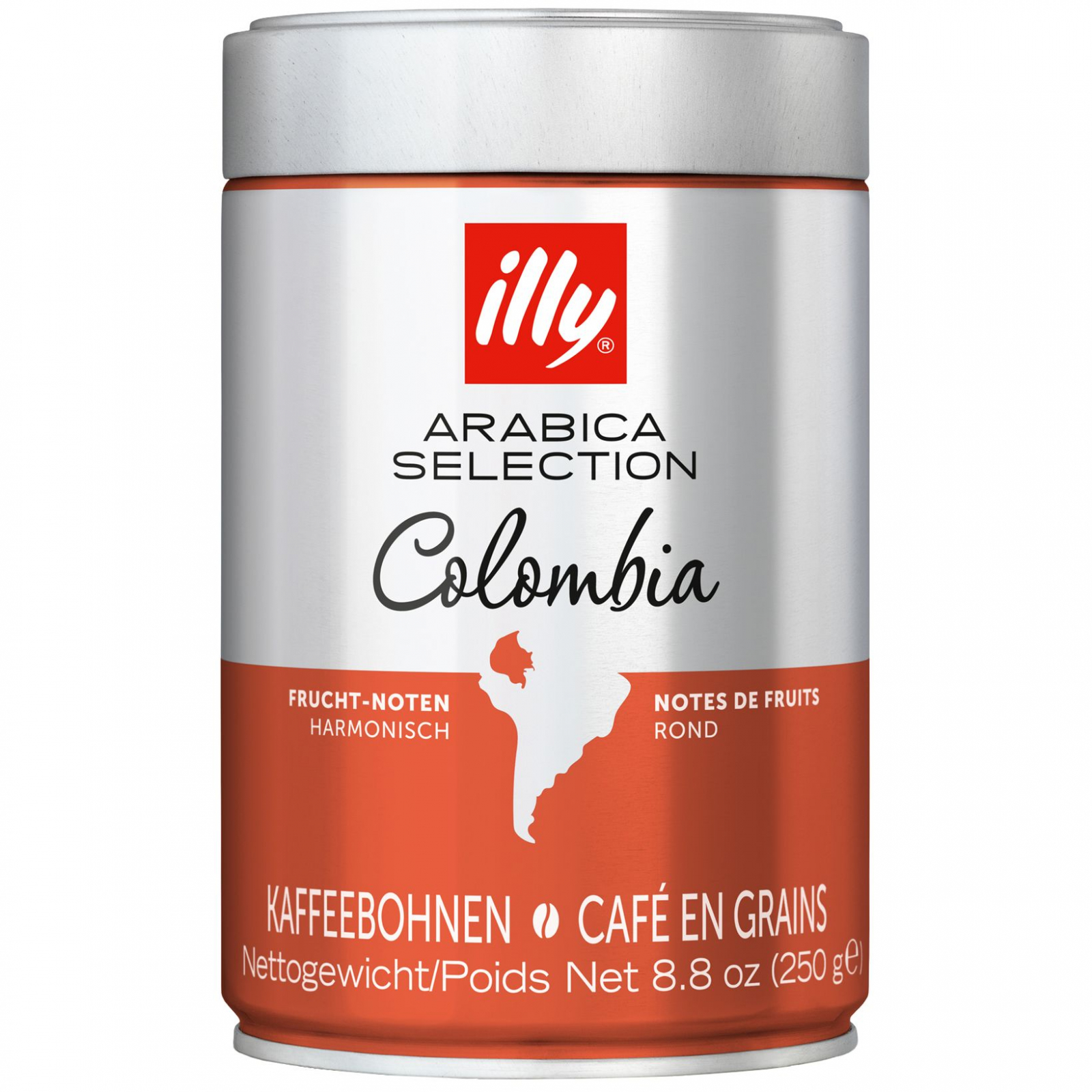 Cafea boabe Illy Monoarabica Columbia, 250g