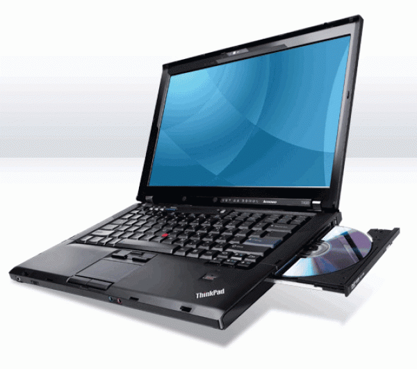 Laptop Lenovo ThinkPad T400, Intel Core 2 Duo P8400 2.26 GHz, 2 GB DDR3, 160 GB HDD SATA, DVD, WI-FI, 3G, WebCam, carcasa titan cauciucat, Display 14.1inch 1280 by 800, Baterie NOUA [1]
