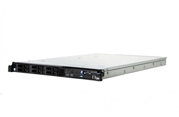 Server IBM System X3550 M2, Rackabil 1U, 2 Procesoare Intel Quad Core Xeon X5570 2.93 GHz, 48 GB DDR3 ECC, DVD-CDRW, Raid Controller SAS/SATA BR10i, 2 x Surse Redundante [1]